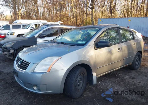 2008 Nissan Sentra 2.0S from USA, damaged, VIN 3N1AB61E48L637406